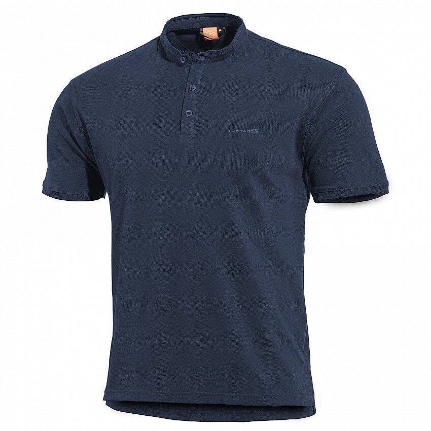 Polokošeľa Pentagon Levantes Henley - navy, M