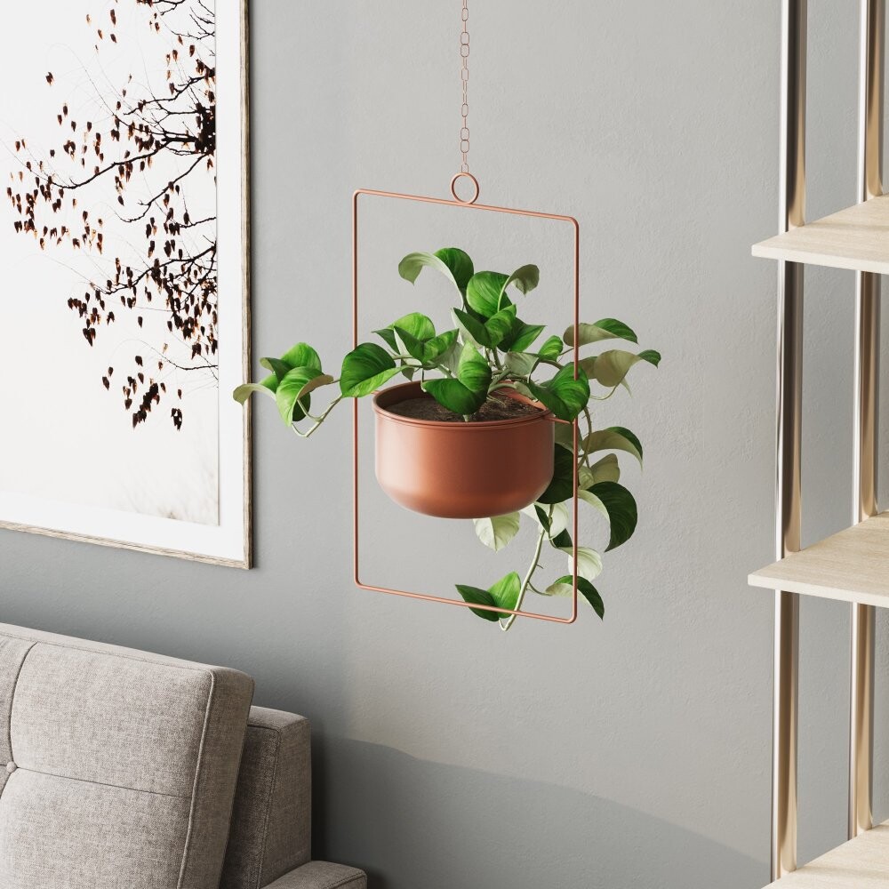 Dekoratívny kvetináč Parapet - Copper