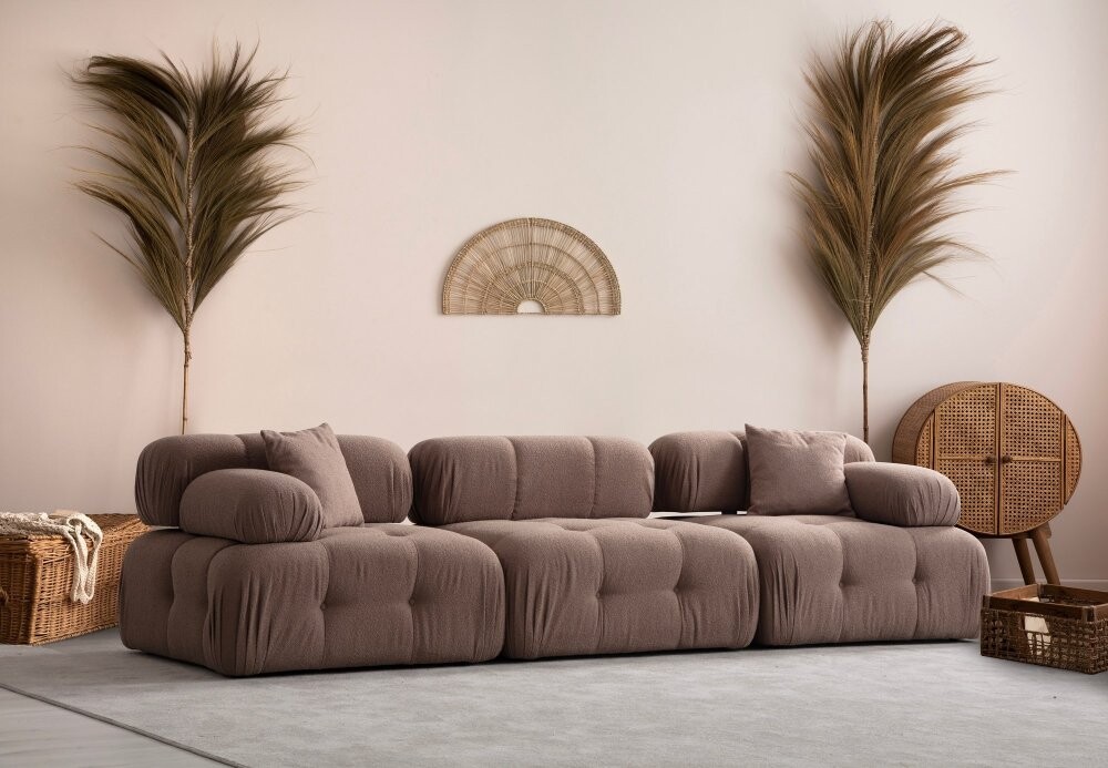 Trojmiestna pohovka Doblo 3 Seater ( L1-O1-1R) - Cappucino