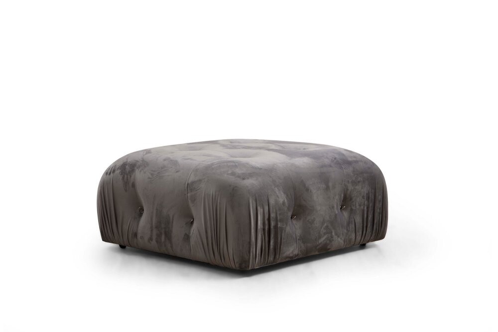 Taburetka Bubble Pouffe - Grey