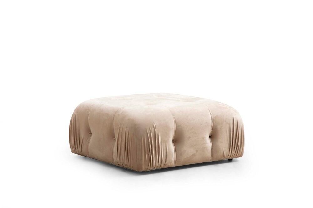 Taburetka Bubble Pouffe - Cream