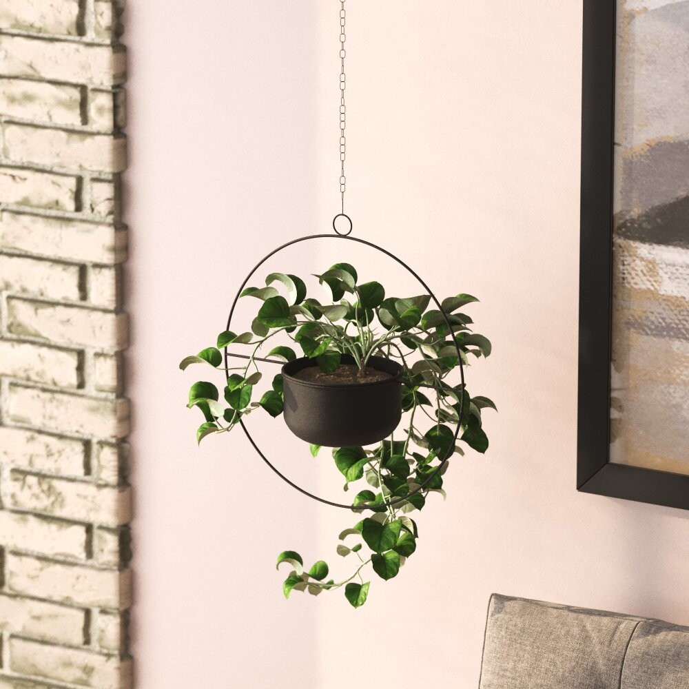 Dekoratívny kvetináč Payanda - Black