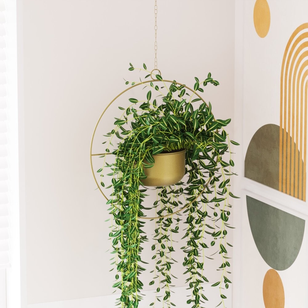 Dekoratívny kvetináč Payanda - Gold