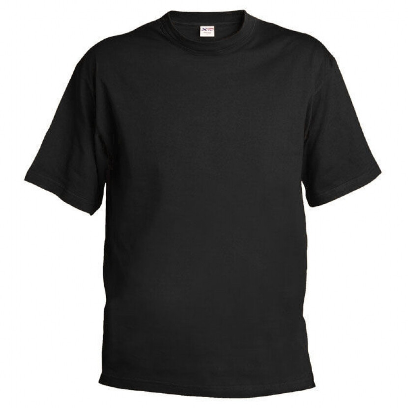 Tričko unisex Xfer 160 - čierne, XS
