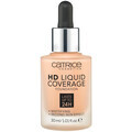 Make-upy a podkladové bázy Catrice  HD Coverage Liquid Foundation - 30 Sand Beige