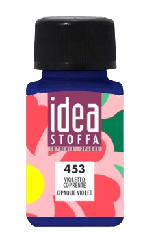 MAIMERI IDEA STOFFA - Farby na textil 453 - opaque violet, 60 ml