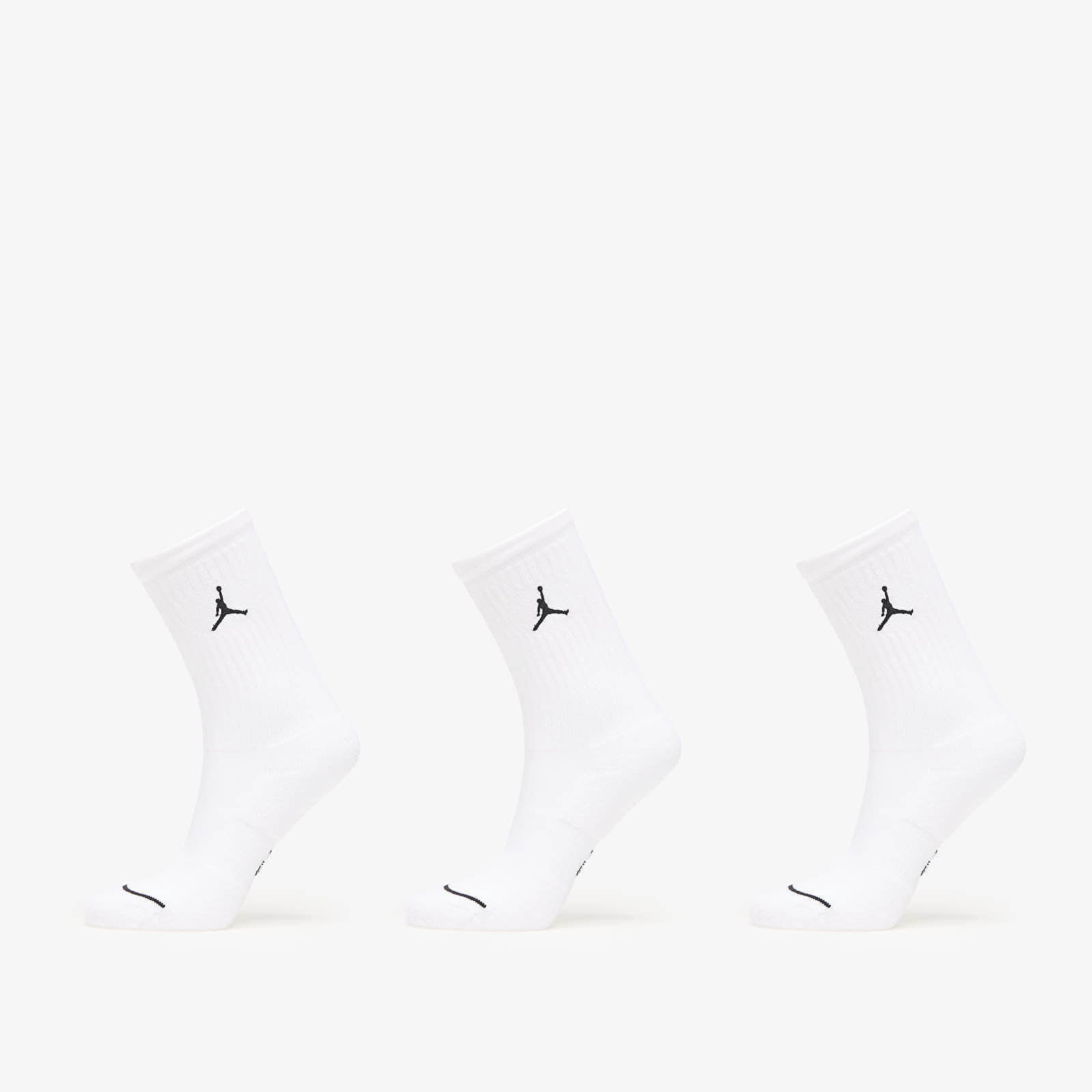 Ponožky Jordan Everyday Crew Socks 3-Pack White/ Black L