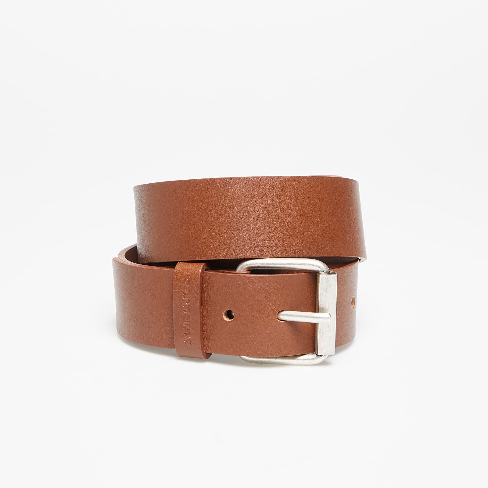 Opasok Carhartt WIP Script Belt Cognac/ Silver M