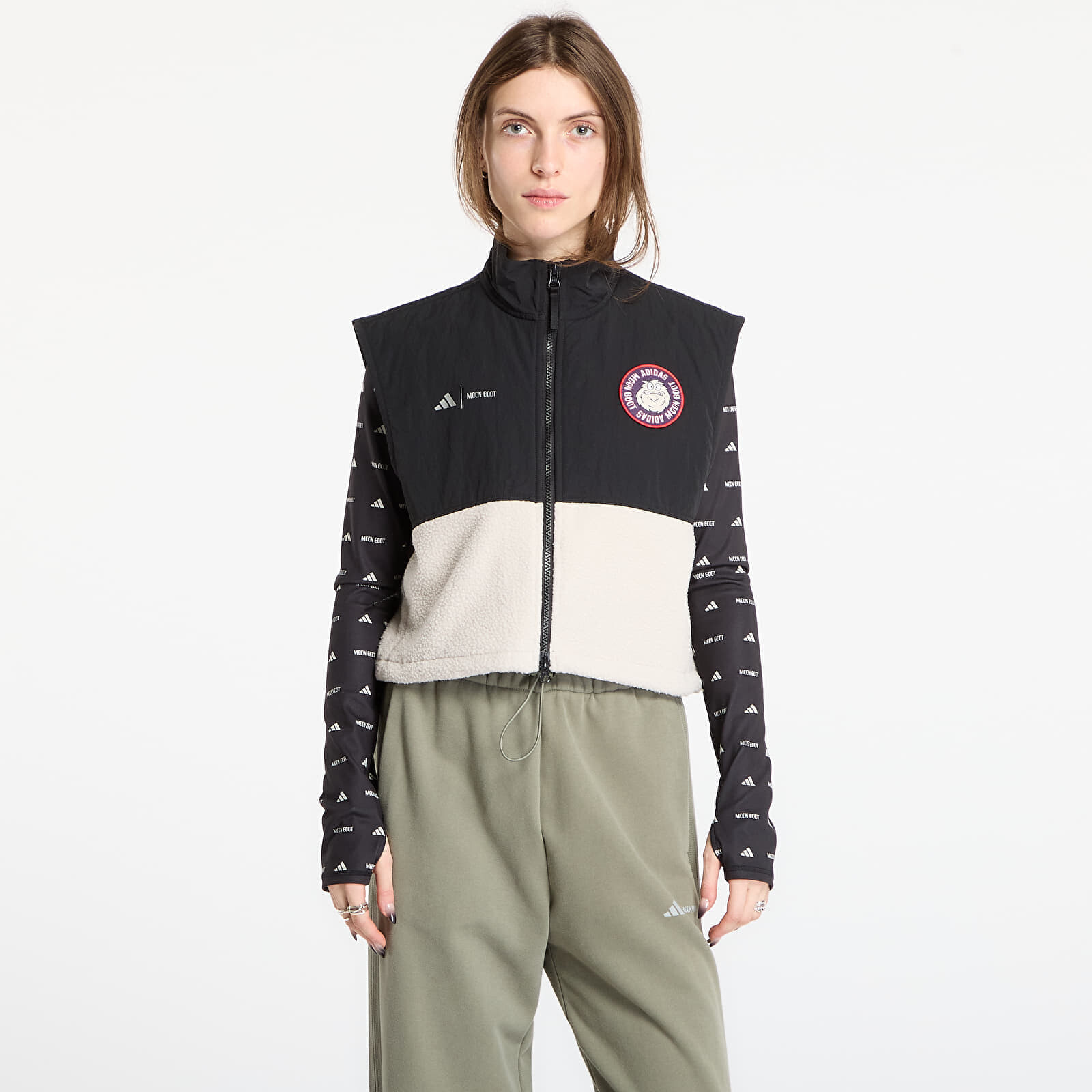 Vesta adidas x Moonboot Gilet Clear Brown S