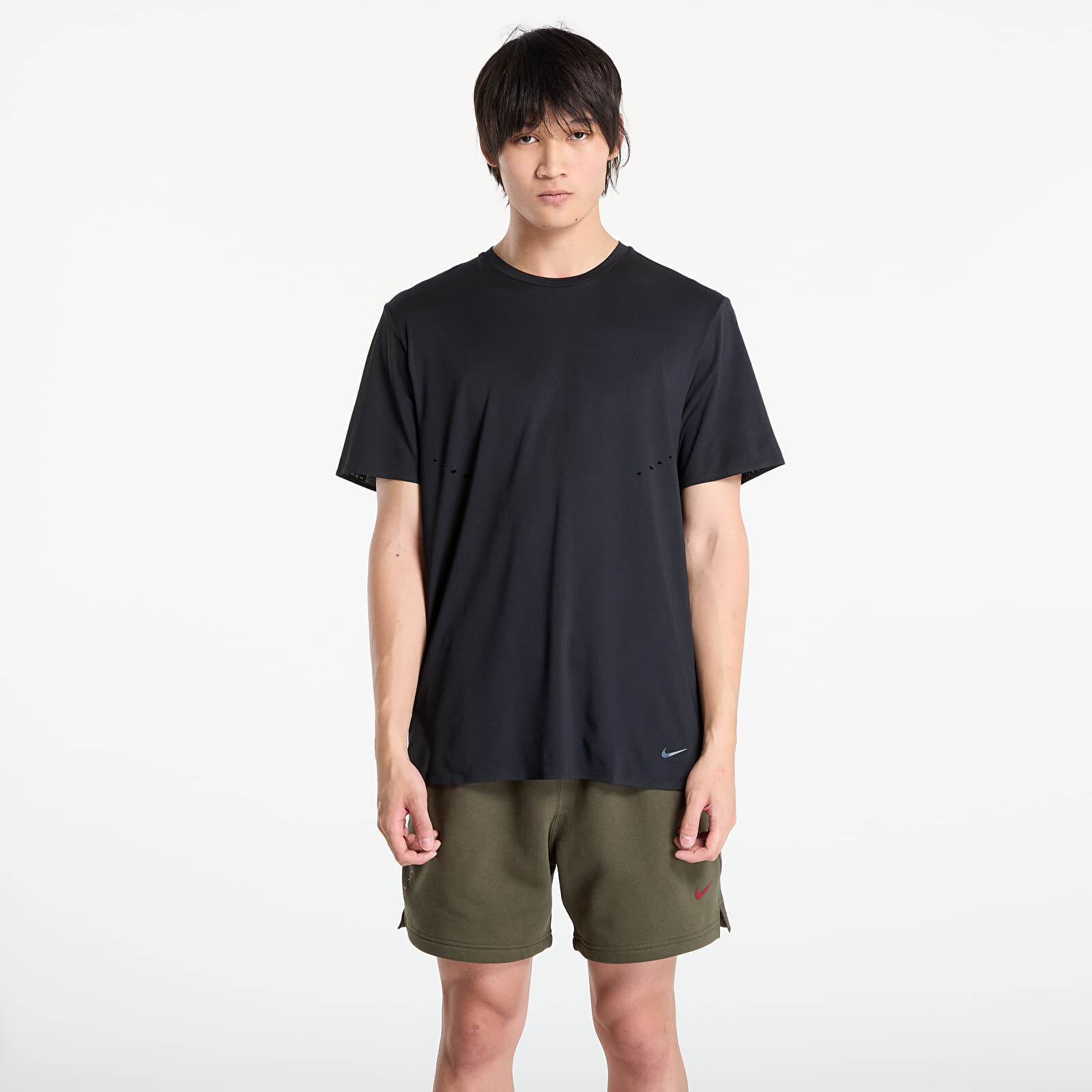 Nike Run Men's Dri-FIT ADV Short-Sleeve Running Top Black/ Blkref S