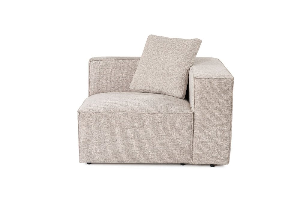 Kreslo / Jednomiestna pohovka Lora 1R - Mocha