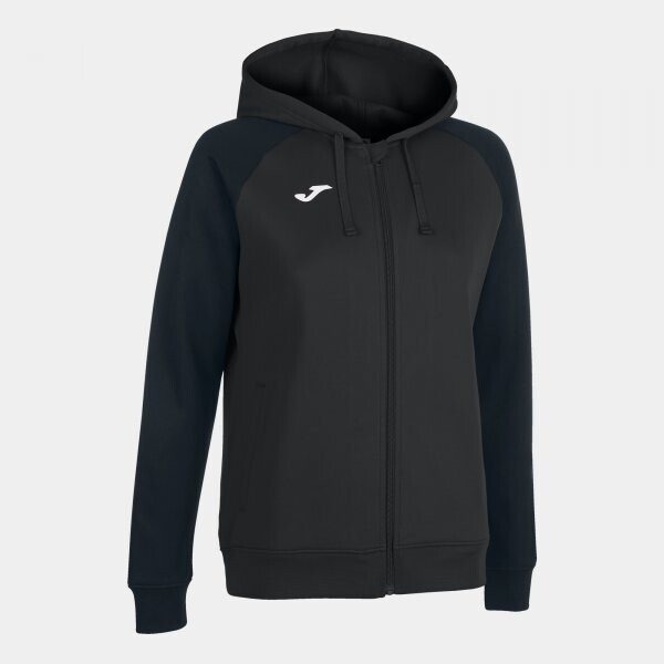ACADEMY IV ZIP-UP HOODIE ANTHRACITE BLACK 2XS