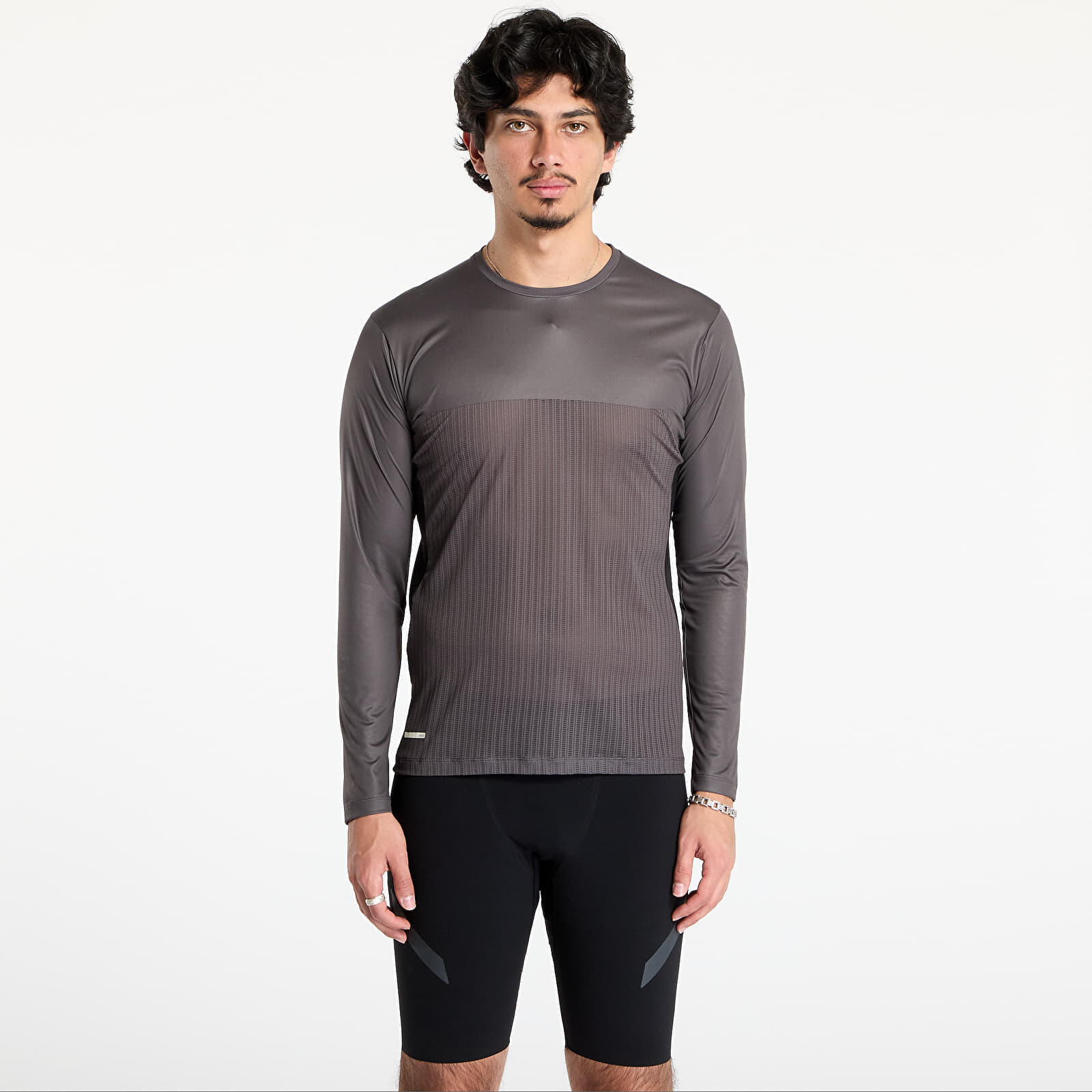Tričko SOAR Men's Long Sleeve Hot Weather T-Shirt Black/ Grey M