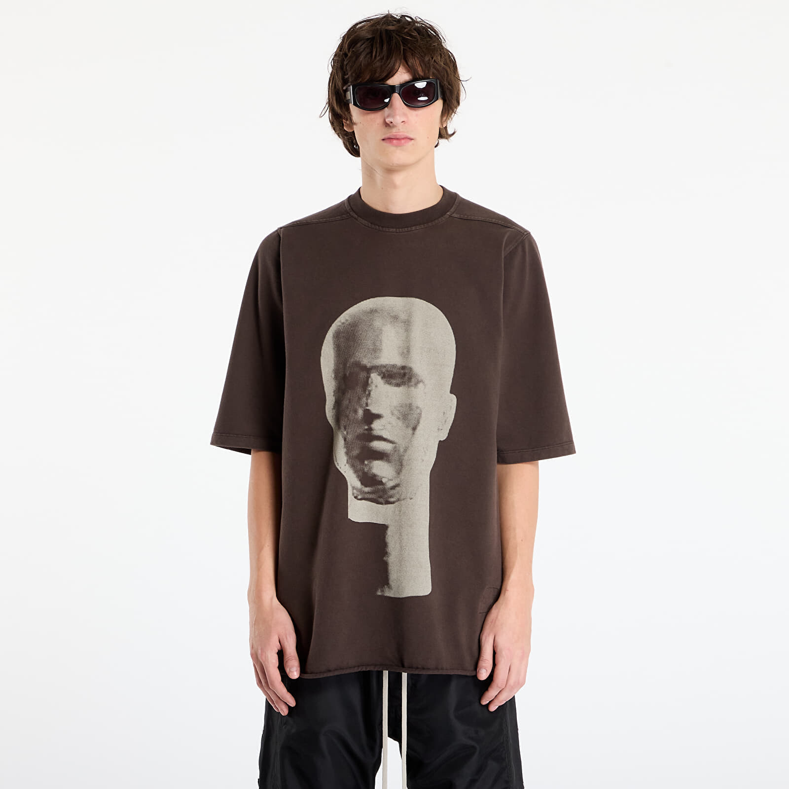 Tričko Rick Owens DRKSHDW Jumbo Ss Tee Dark Dust/ Pearl S