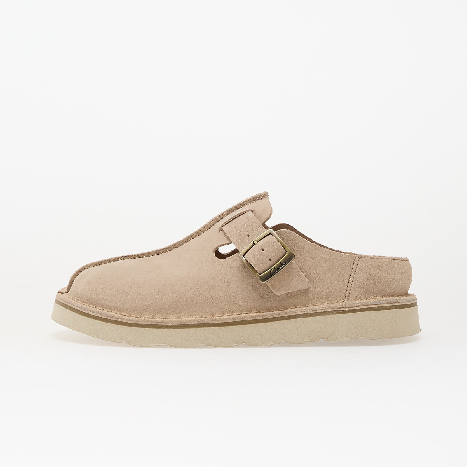 Tenisky Clarks Solsbury Mule Sand Suede EUR 39