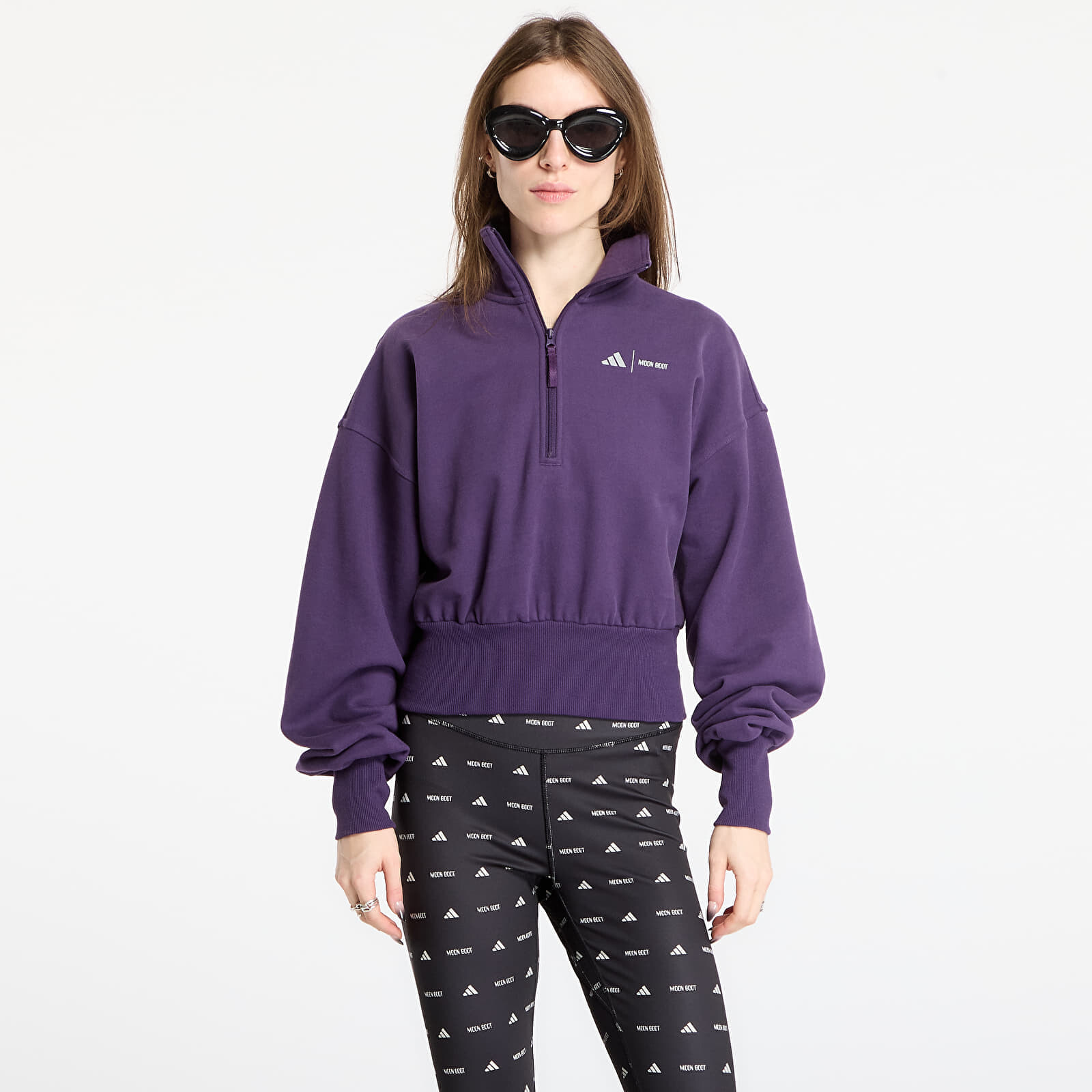 Mikina adidas x Moonboot Tracksuit Top Aura Plum M