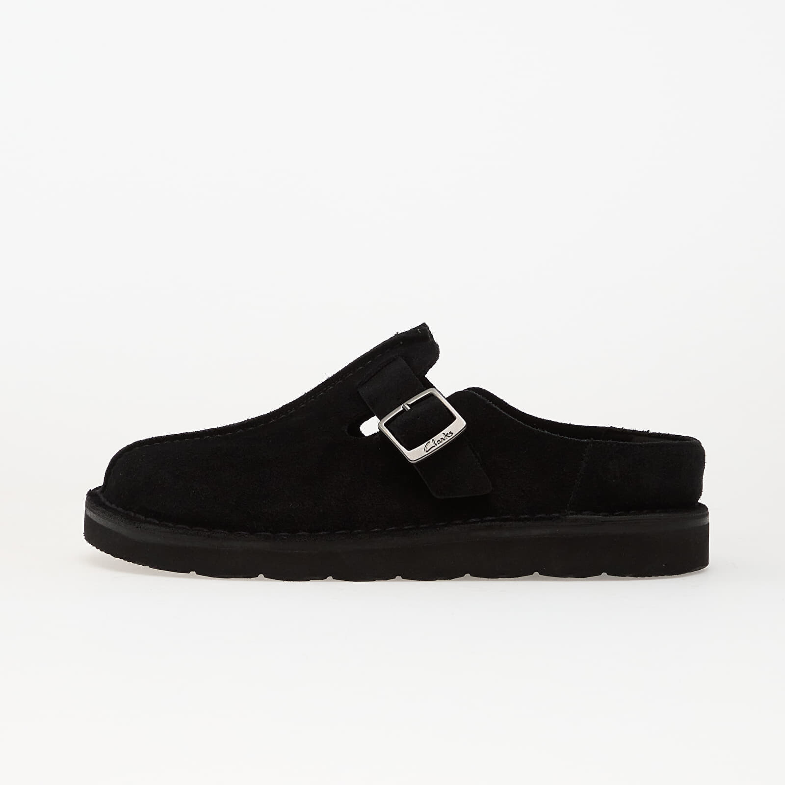 Tenisky Clarks Solsbury Mule Black Suede EUR 46