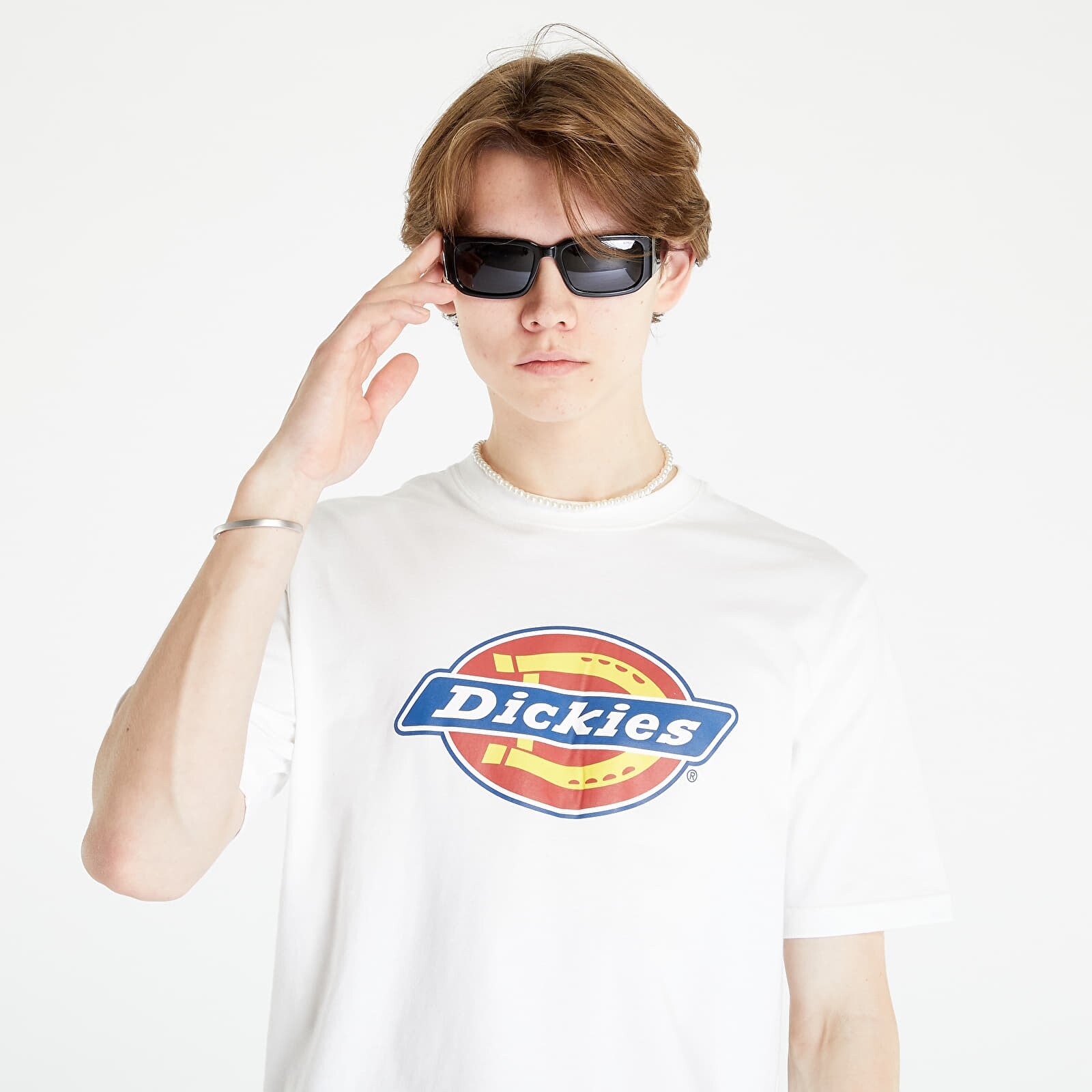 Tričko Dickies Icon Logo Short Sleeve Tee White M