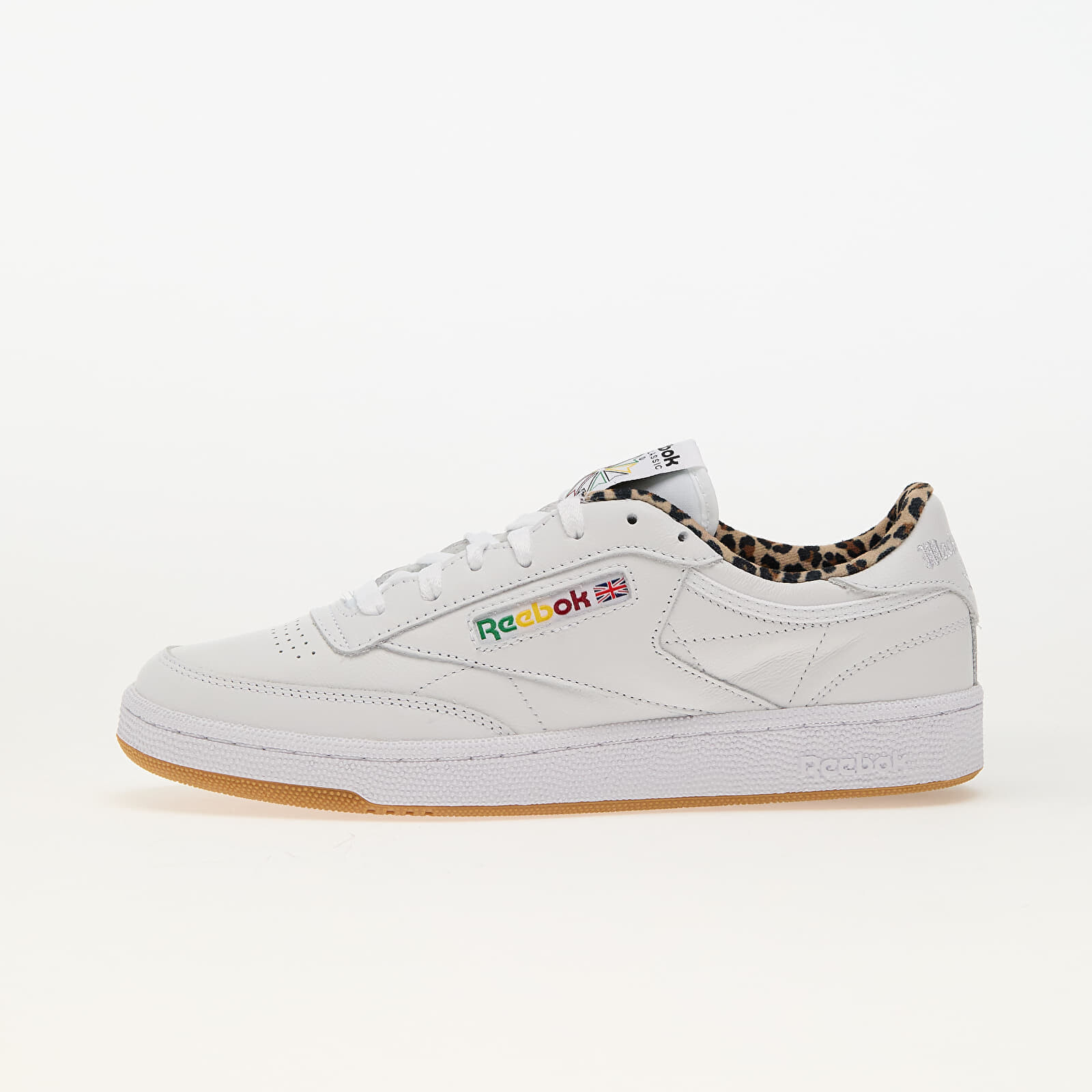 Tenisky Reebok Club C 85 Vintage LTD Ftwr White/ Leopard/ Gum EUR 40.5