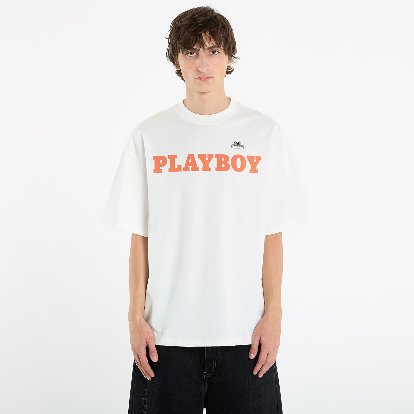 Tričko Playboy x FTSHP Babe T-Shirt UNISEX Off-White S