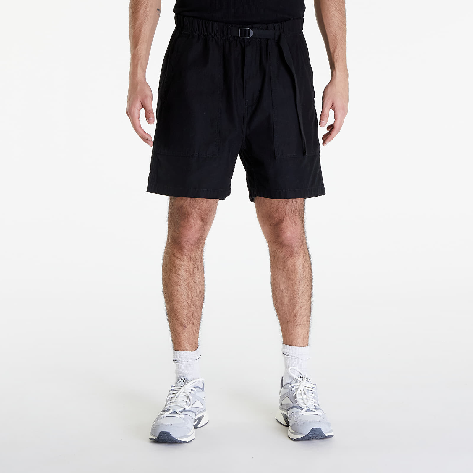Šortky Carhartt WIP Hayworth Short Black Rinsed XS