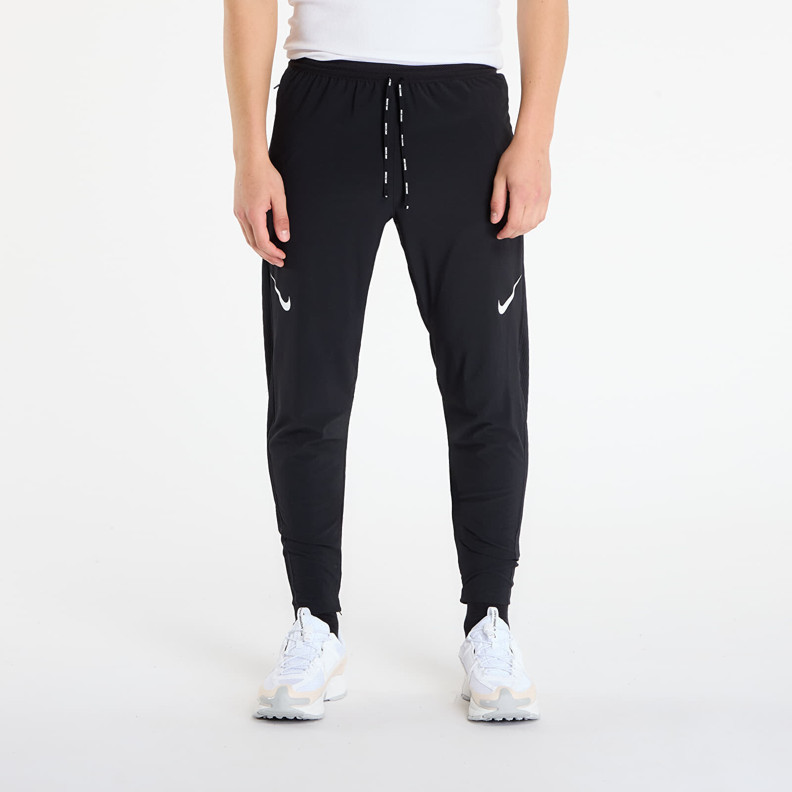 Kalhoty Nike AeroSwift Men's Dri-FIT ADV Running Pants Black/ Summit White XL