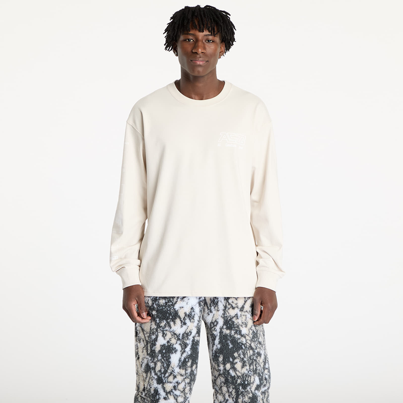 Tričko Nike ACG LS Geothermal Tee Light Orewood Brown S