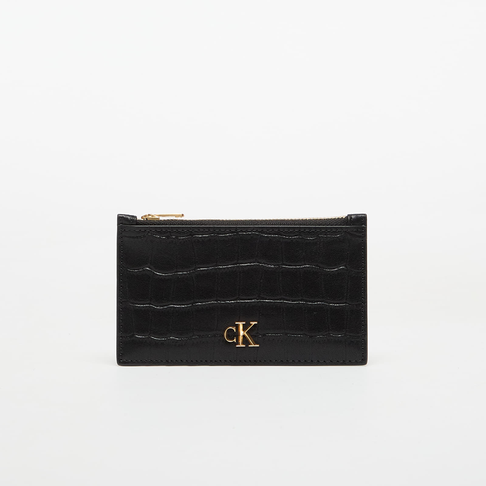 Peňaženka Calvin Klein Croc 6 Cc Cardcase Black Universal