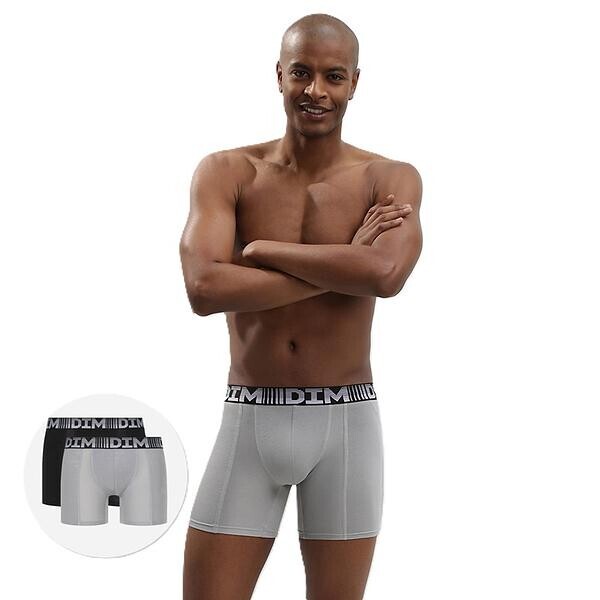 Pánske boxerky DIM 3D FLEX AIR LONG BOXER