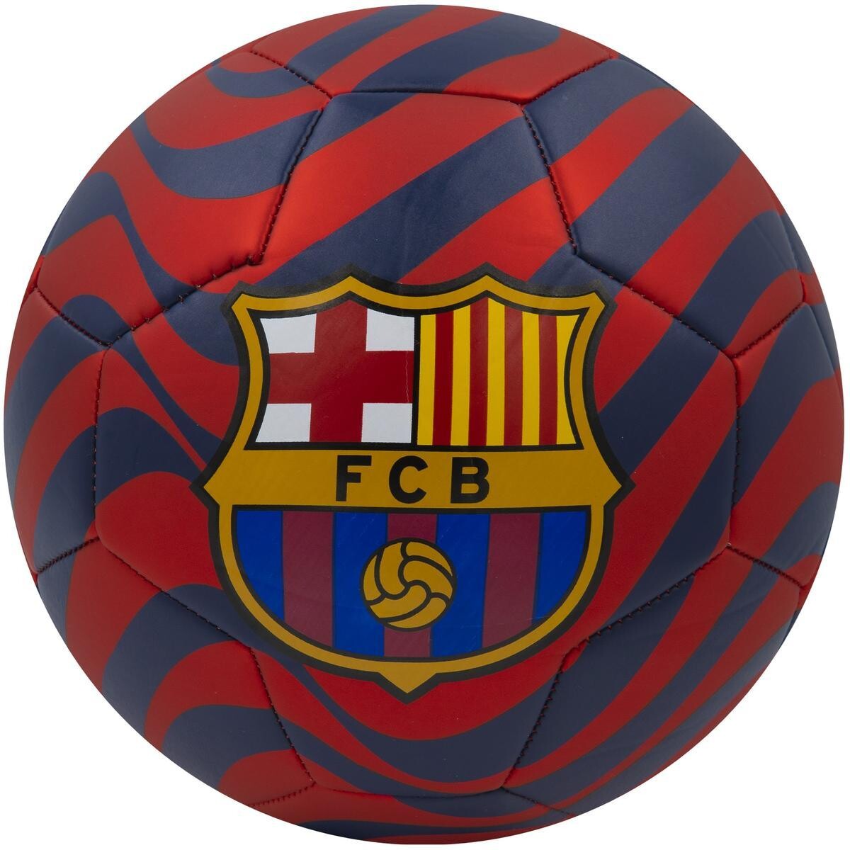 Futbalová lopta FC Barcelona veľ. 5, SWIRL