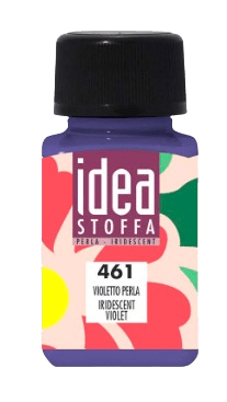 MAIMERI IDEA STOFFA - Farby na textil 461 - iridescent violet, 60 ml