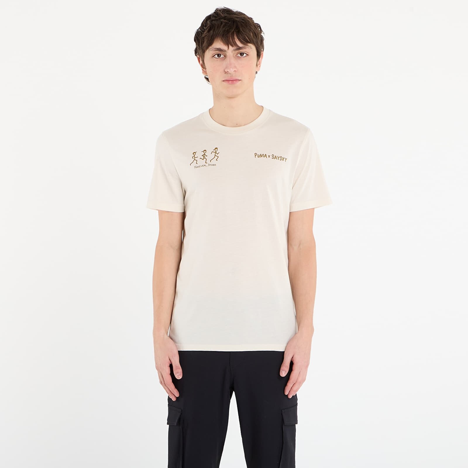Tričko Puma x Saysky UNISEX Ss Tee Alpine Snow XL