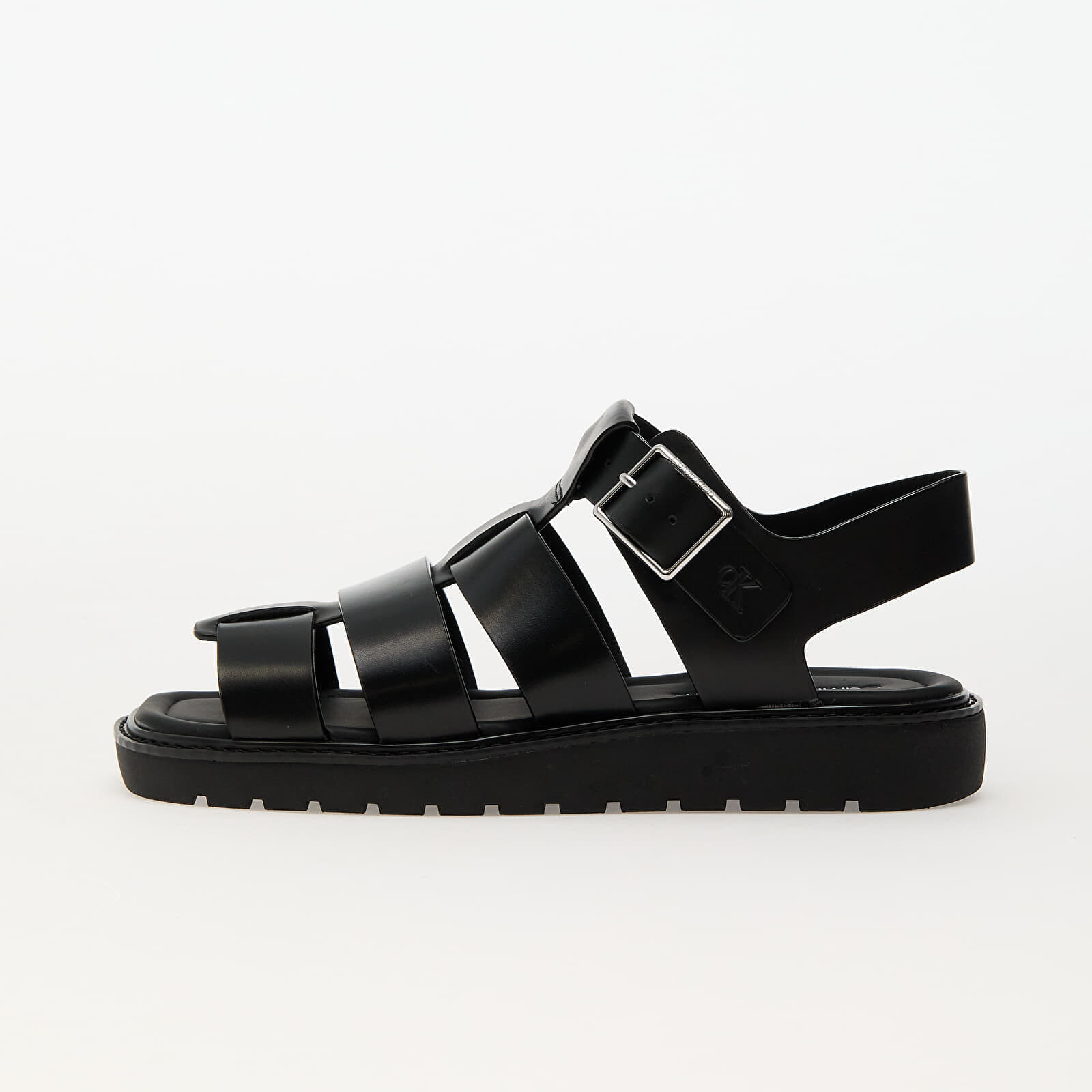 Tenisky Calvin Klein Jeans Sq Molded Sandal Fisher Black EUR 41