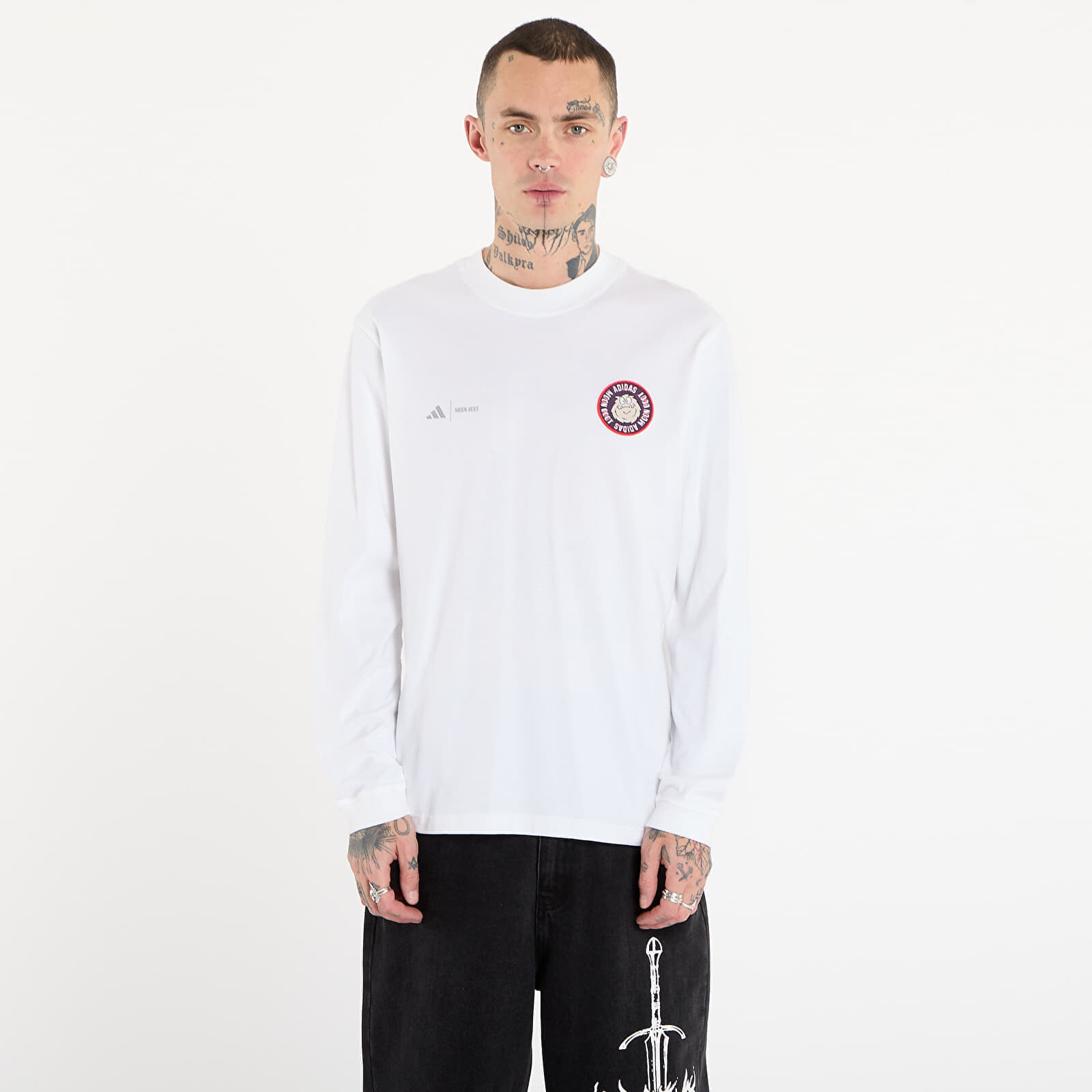 Tričko adidas x Moon Boot Long Sleeve Tee White XXL