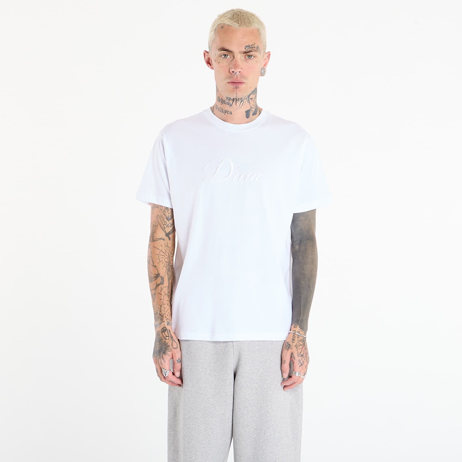 Tričko Dime Cursive T-Shirt UNISEX White M