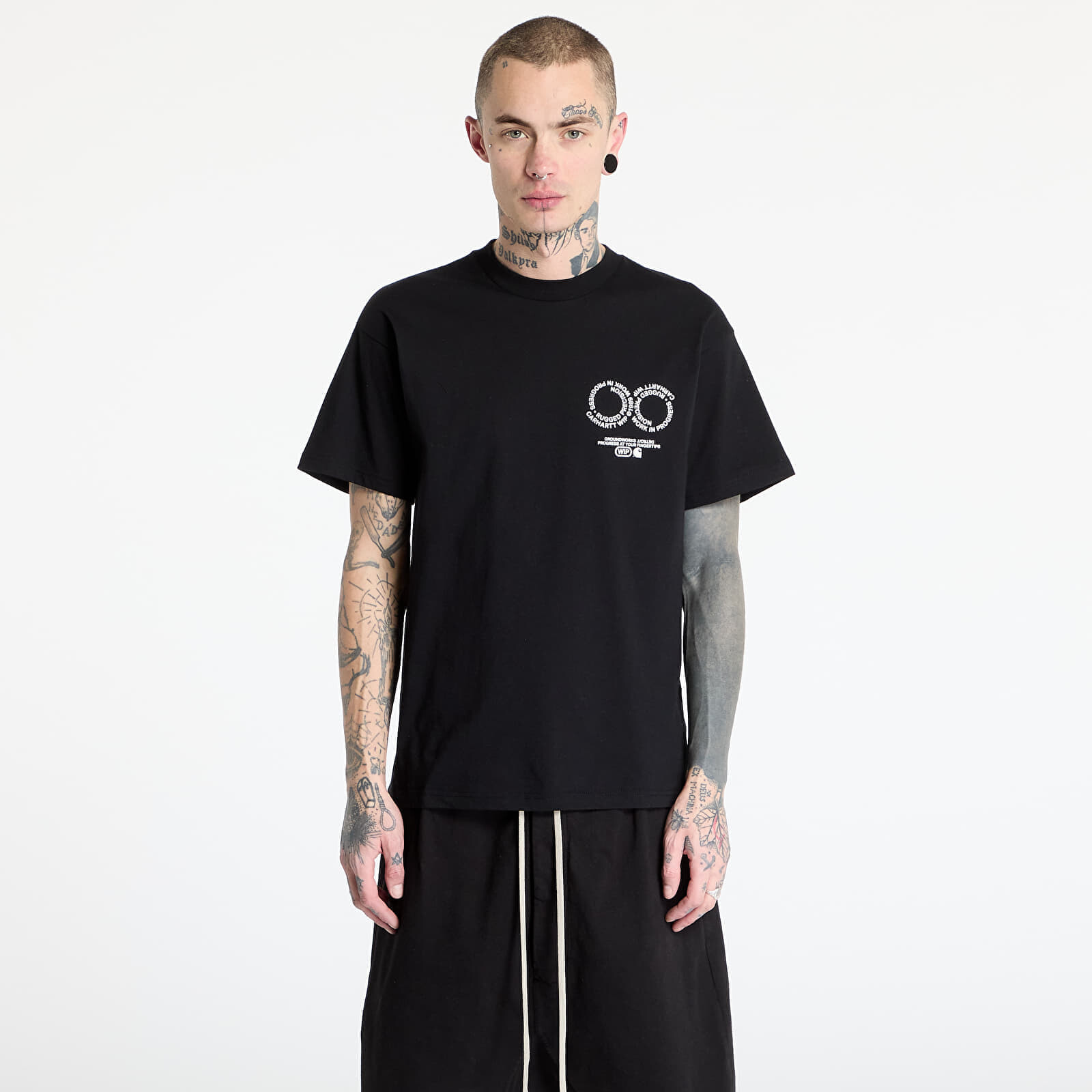 Tričko Carhartt WIP S/S Rotation T-Shirt UNISEX Black/ White S