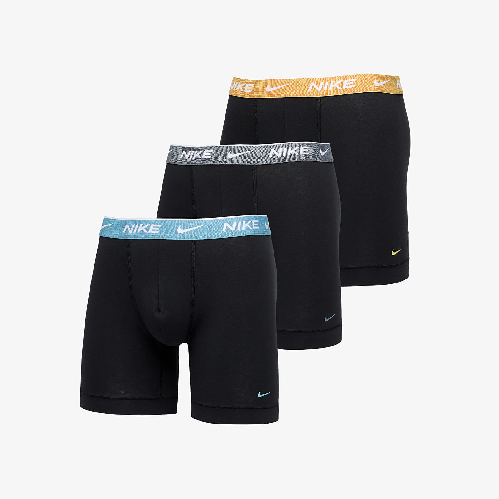 Boxerky Nike Everyday Cotton Stretch Dri-FIT Boxer Brief 3-Pack Multicolor S
