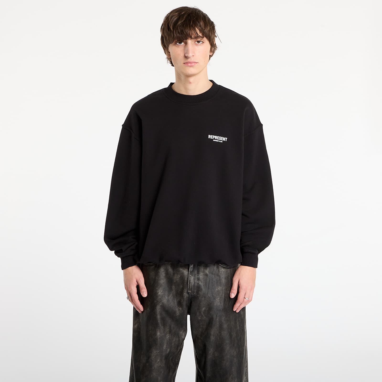 Mikina REPRESENT Owners Club Sweater Black M