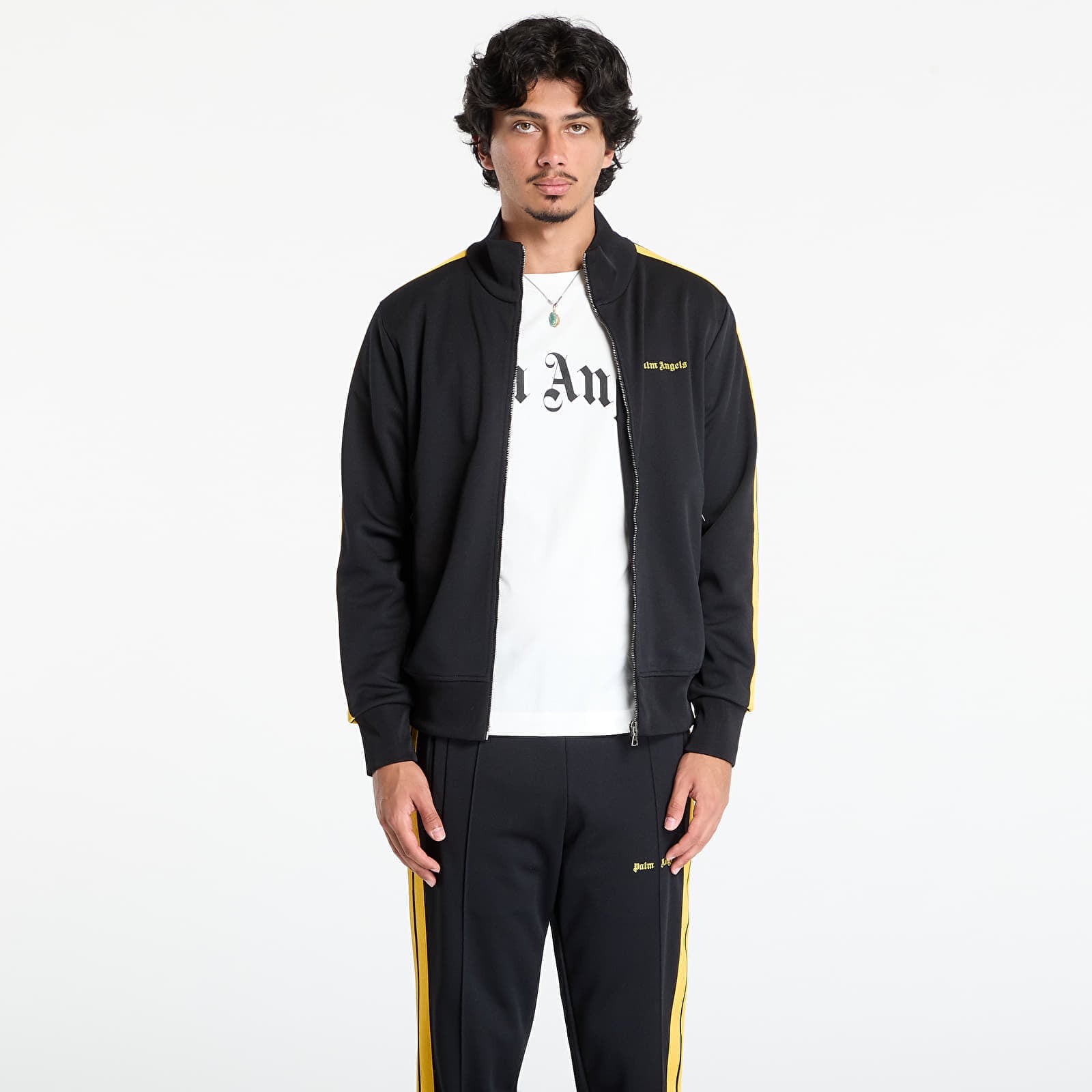Bunda Palm Angels Classic Logo Color Track Jacket Black/ Yellow M