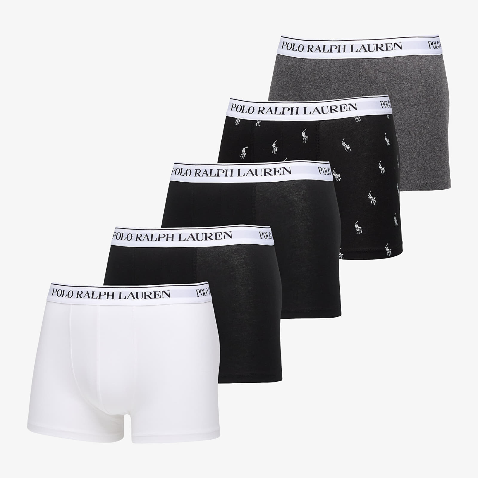 Boxerky Ralph Lauren Classic Trunk 5-Pack Multicolor XL