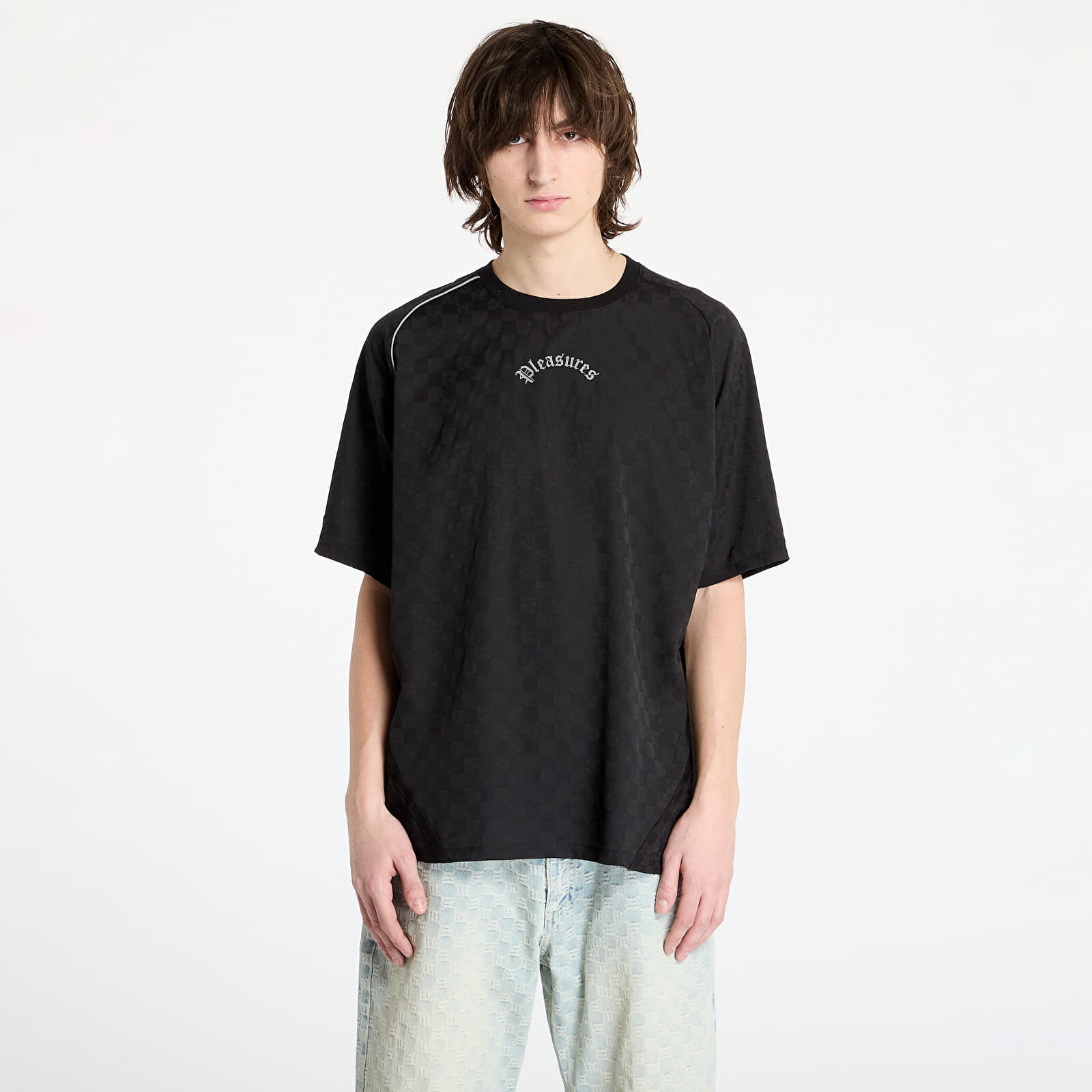 Tričko PLEASURES Late Sport T-Shirt Black XXL