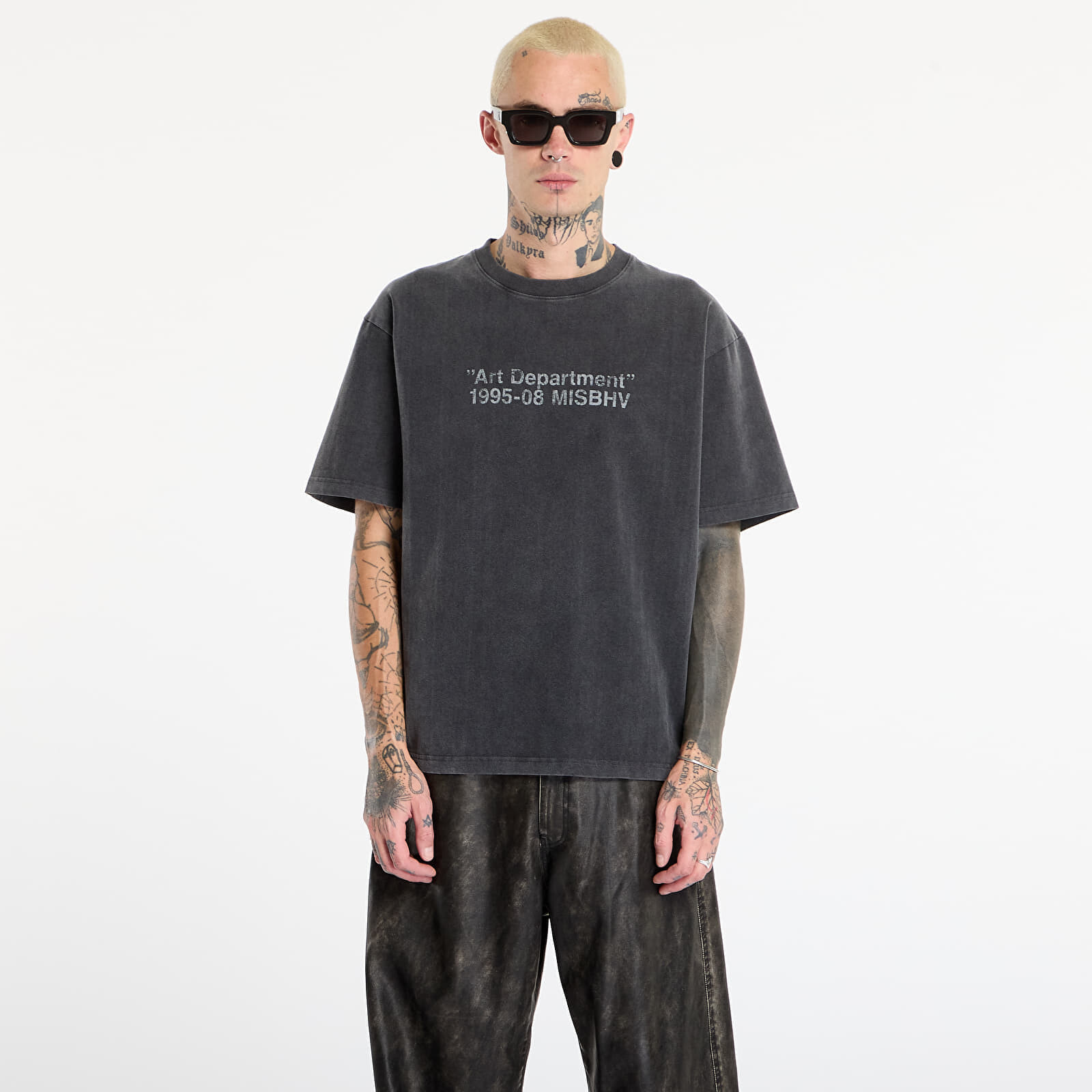 Tričko MISBHV Basic T-Shirt Washed Black S