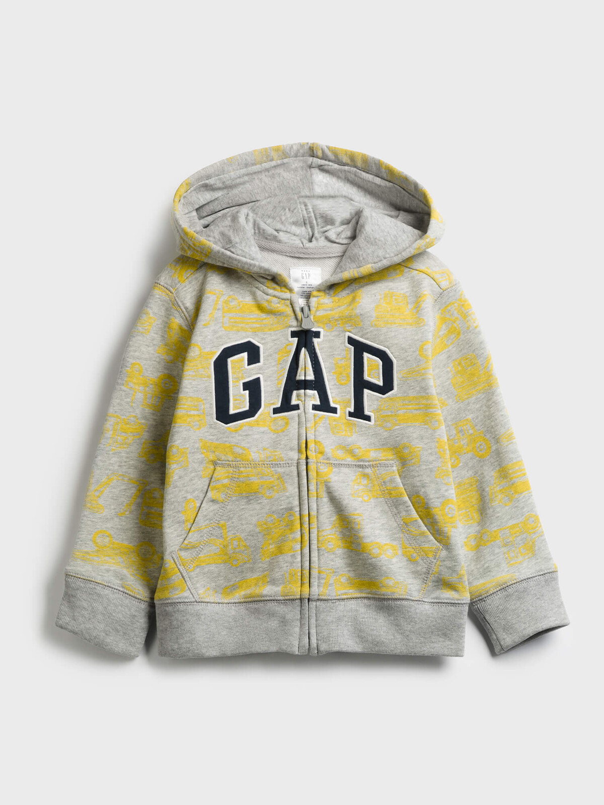 GAP Baby Sweatshirt Logo V-Ft Prt Fz - Boys