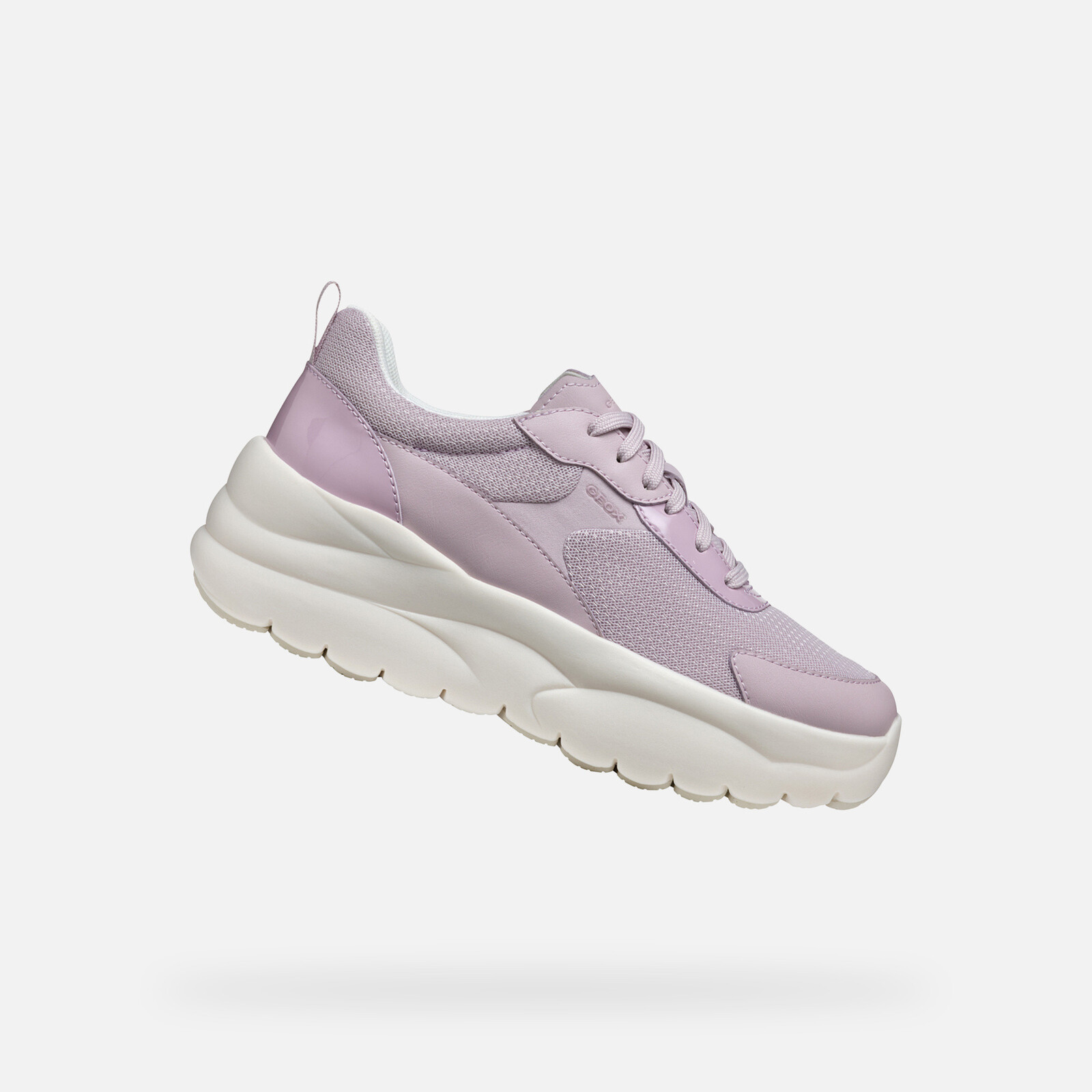 Purple women's sneakers Geox Xtors - Women's
