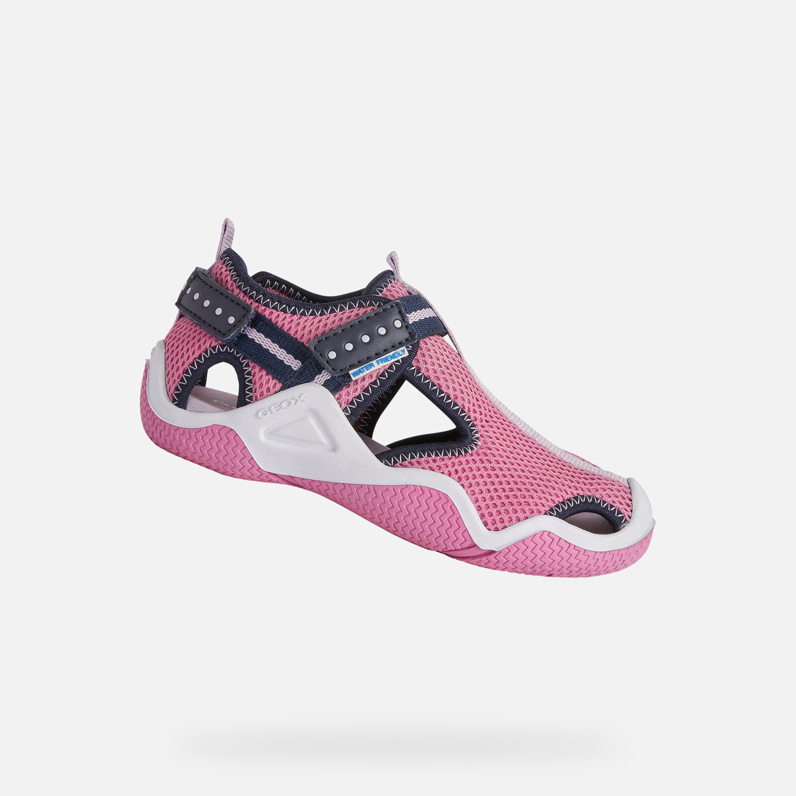 Purple Girls Sandals Geox Wader - Girls