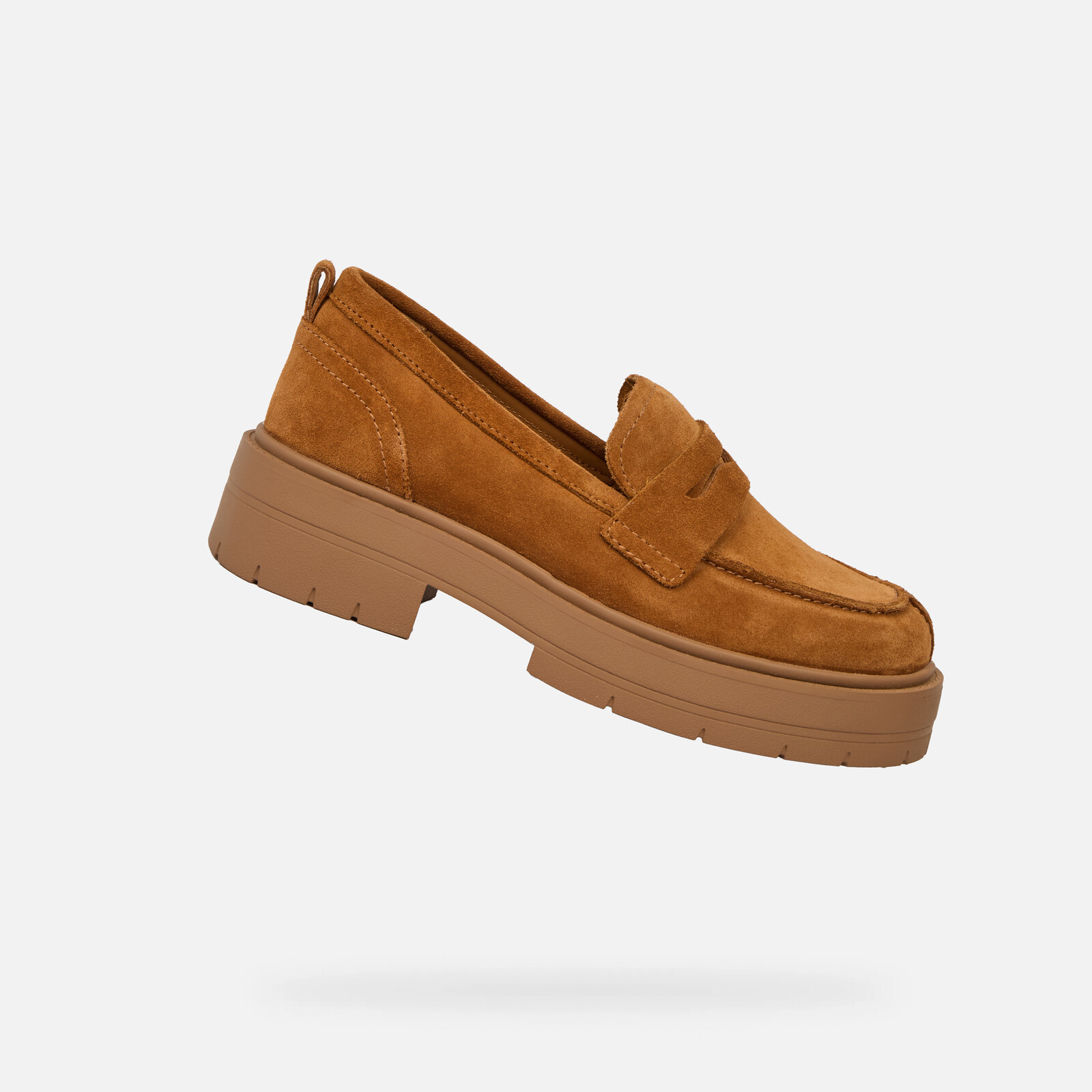 Light Brown Women's Loafers Geox Spherica EC7 - Women's