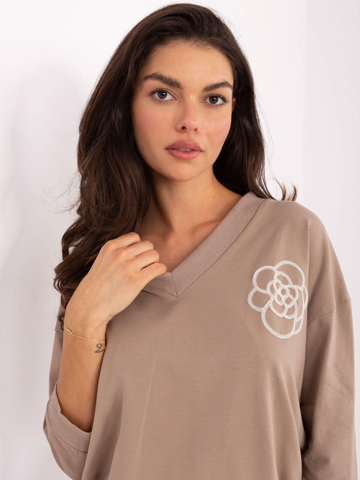 Blouse-RV-BZ-A891.21P-dark beige