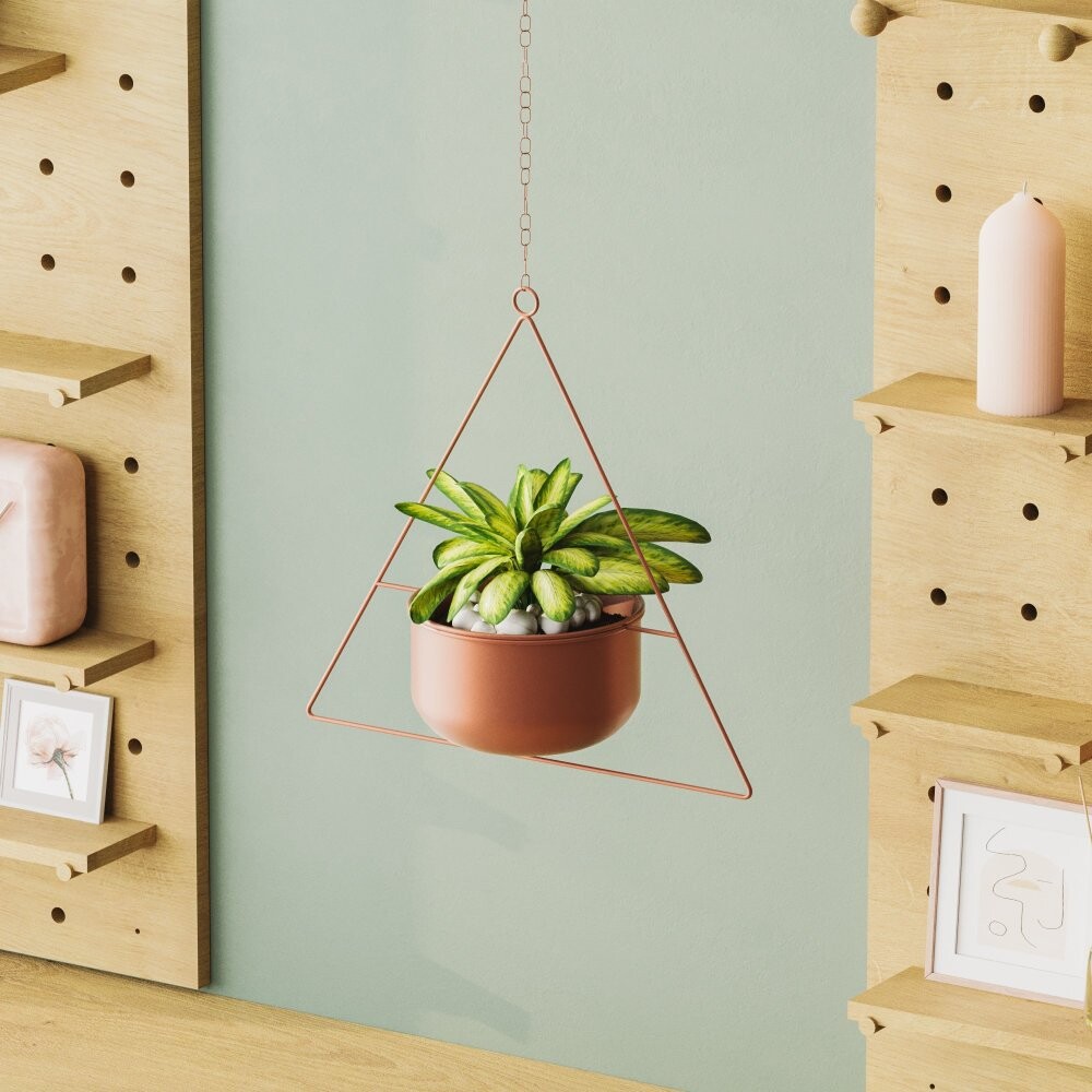 Dekoratívny kvetináč Harpusta - Copper