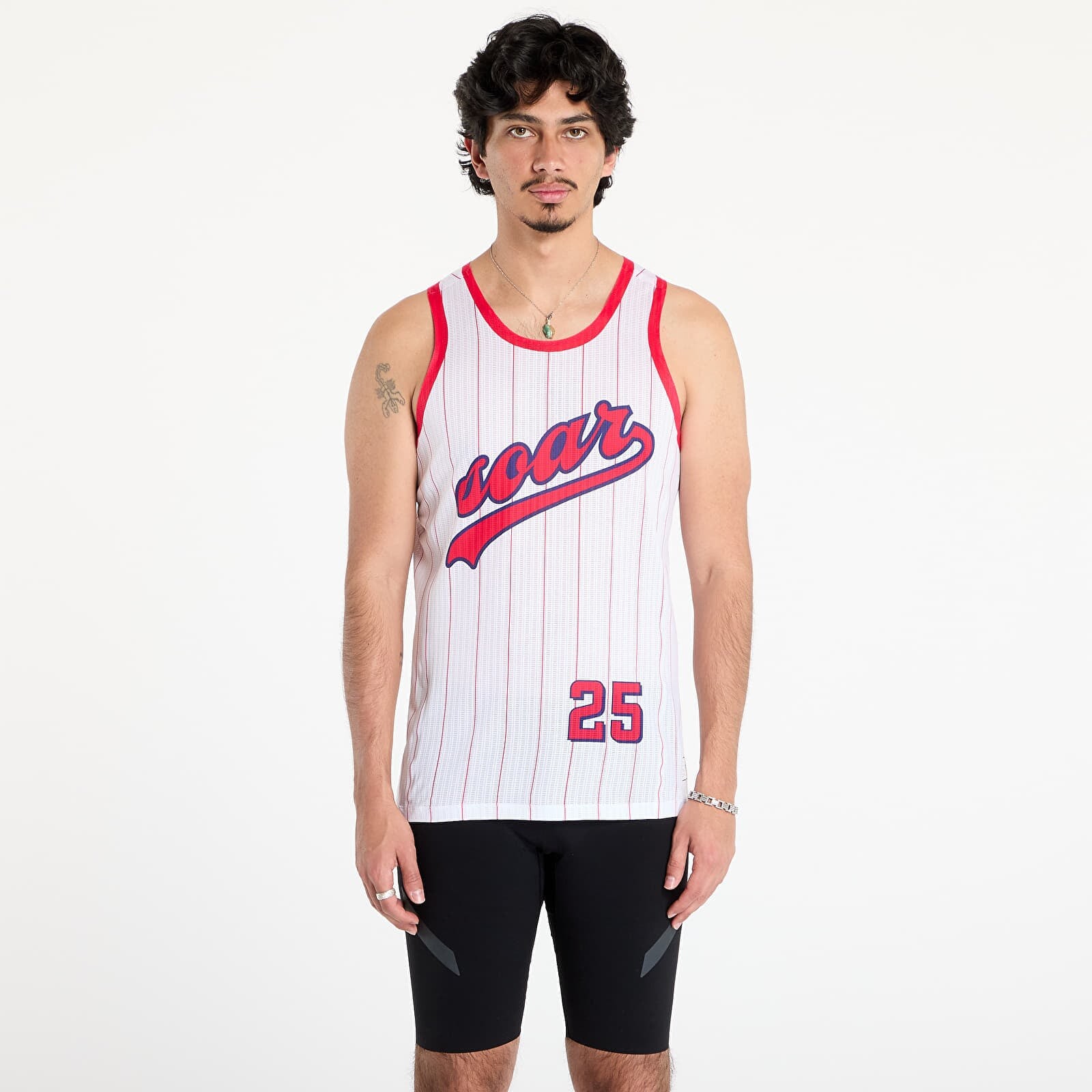 SOAR Men's American Race Vest White/ Red L