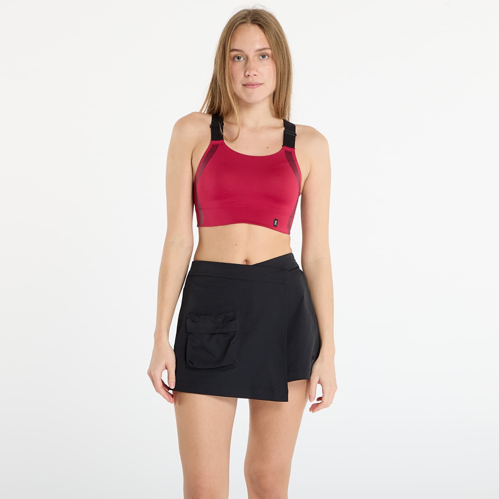 Podprsenka On Performance Flex Bra Grenadine/ Black M